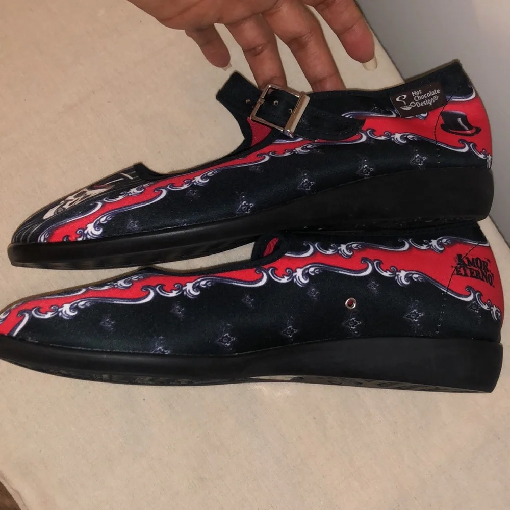 Size 37 Chocolaticas Amor Eterno Mr Mrs Skull - Picture 4 of 12